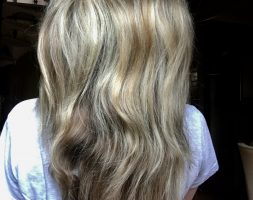 Beautiful blonde hair 12 inches long