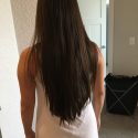 12 Inches Virgin Brown Japanese Hair for Sale