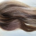 50cm brown hair with blonde highlights