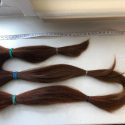 14 and 9 inch dyed healthy hair