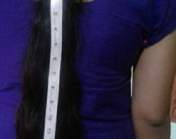 Indian black virgin hair 20 inches