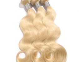 Three Bundles of Raw, Virgin Body Wave Russian Blonde hair, 18 inches, each!
